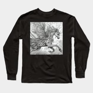 Hippogriff fantastic creature Long Sleeve T-Shirt